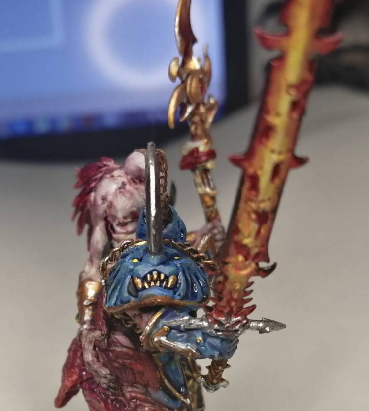 martinblomcmu's tweet photo. Stormcast kitbash Curseling, Eye of Tzeentch #curseling #WarhammerCommunity https://t.co/M6IVKVO9E1