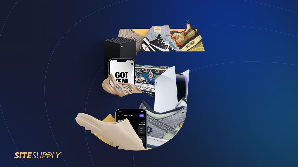 TheSiteSupply's tweet photo. The Site Supply Turns 5 Years Old Today. 🎂 

Let’s celebrate! 5 days of giveaways begin today… ❤️ 🎁 https://t.co/OSLgBKpC1p