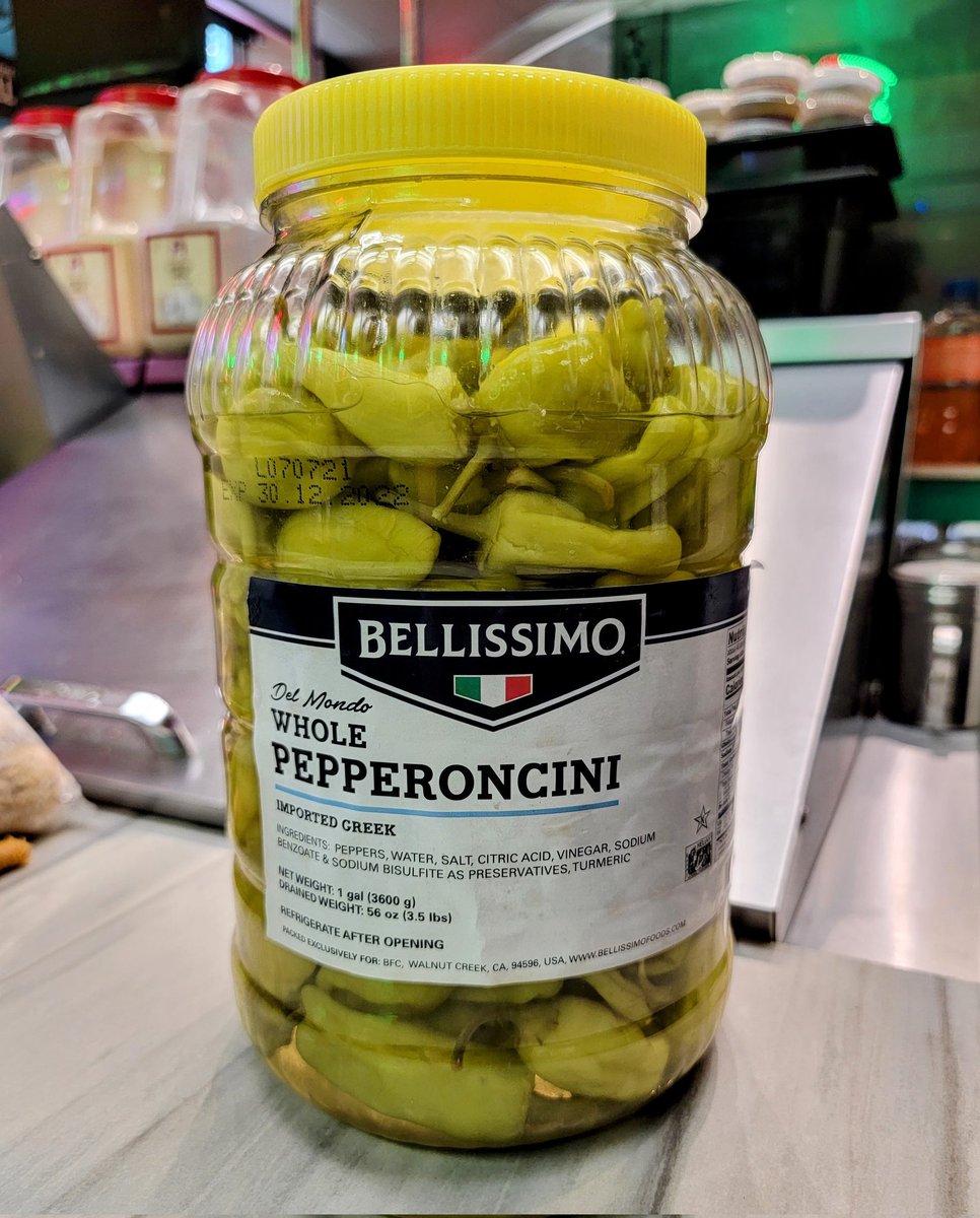 Who else gets excited seeing a big jar of these at #JoeFassis? Nothing better than #pepperoncini. Especially on an #ItalianSandwich!