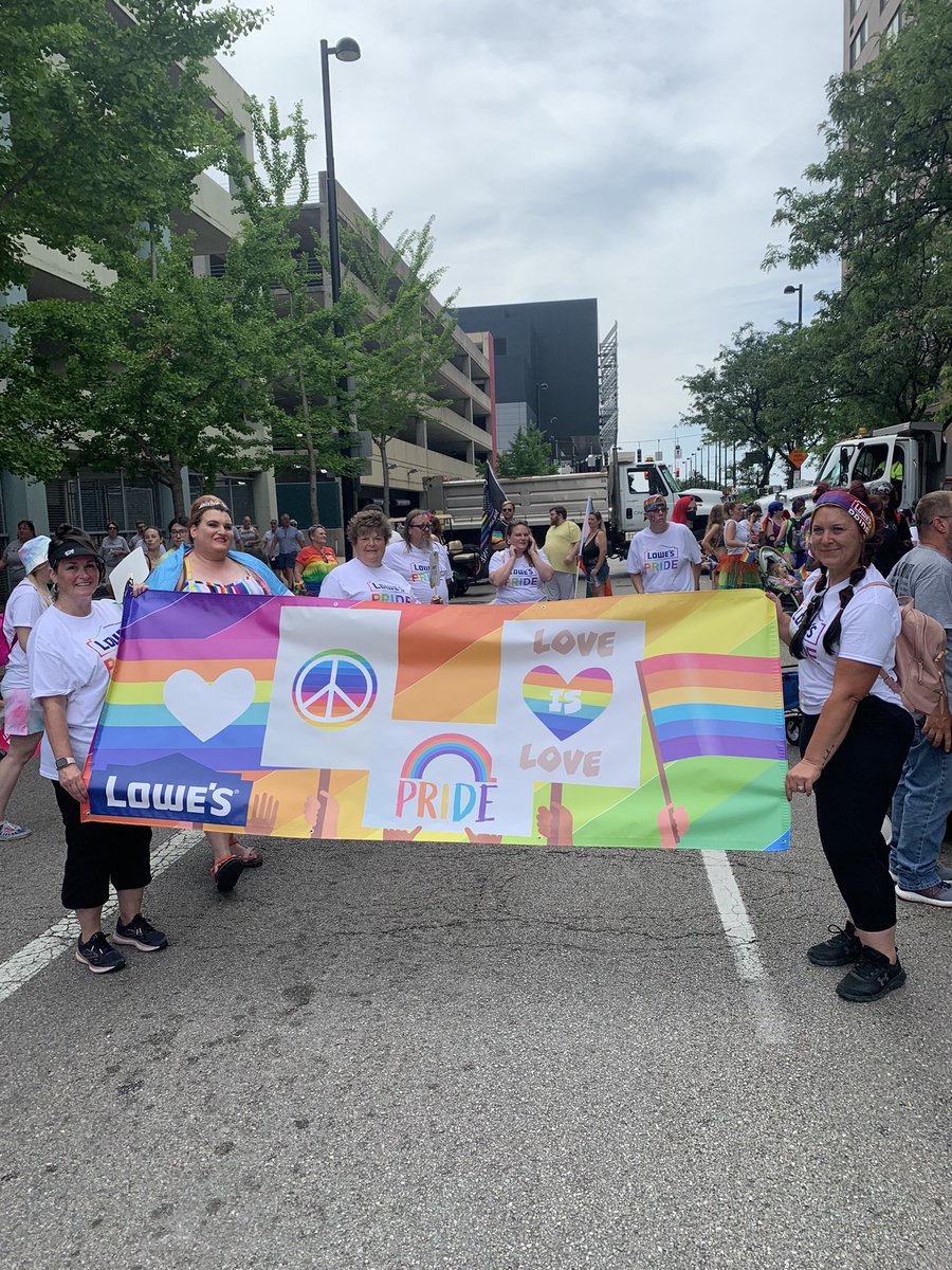 Cincinnati market showing Lowe’s Pride #LowesPRIDE