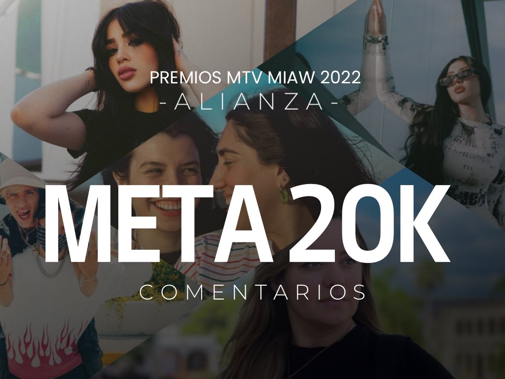 🚨 MASIVA ALIANZA 🚨 — META: 20K COMENTARIOS ‼️ 1RT = 1 VOTO les dejo los ht abajo para que puedan copiarlos ⬇️⬇️