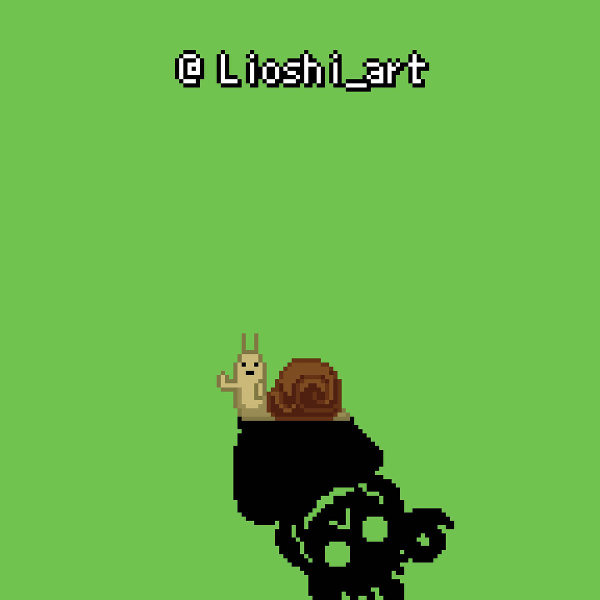 Lioshi_Artz's tweet photo. Just a friendly little snail!
...or is it? π€π @Pixel_Dailies
#Mollusk #pixel_dailies #pixeldailies #pixelart #snail #AdventureTime #Lich #drawing #art #aseprite #ScaryShadow https://t.co/zEeULfNqjg