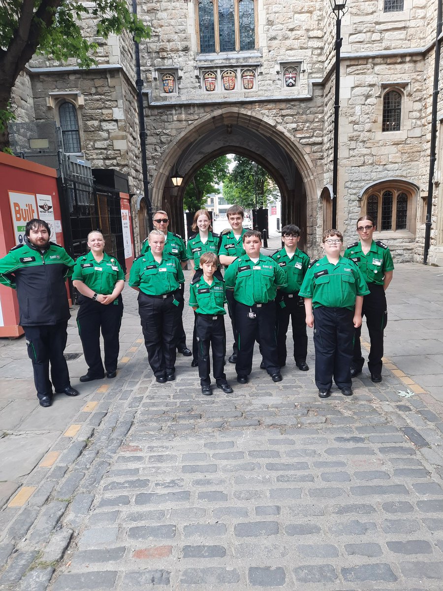 BrandonAlden8's tweet photo. Me and team @SjaNorwich had a great day today celebrating #StJohnsDay2022 from marching in a parade to visiting the museum of St John. #sjacadetsinlondon #NorwichCentralOnTour @SJANorfolk @SJAYouthEng https://t.co/2wEHvuUIrl