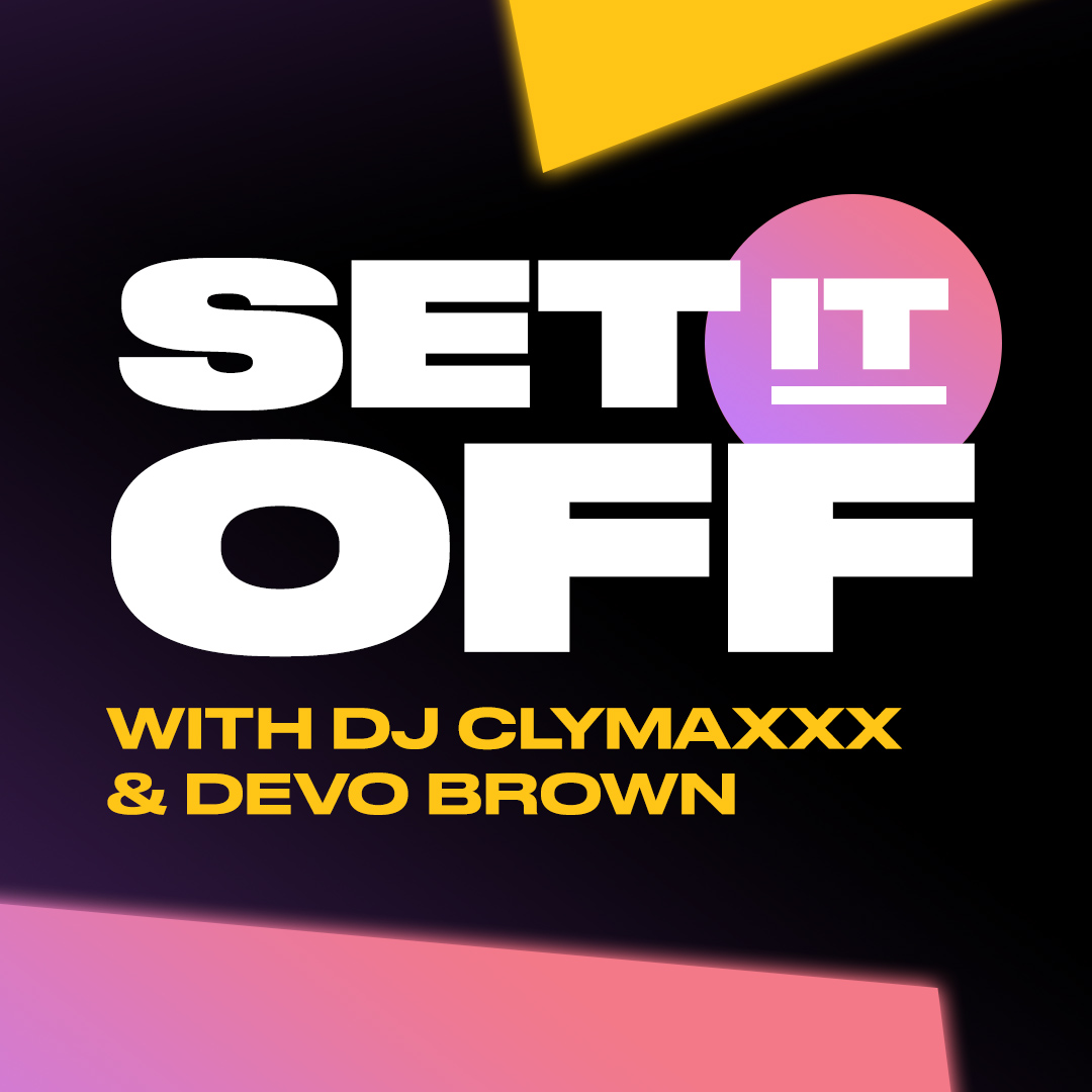 We're playing all your requests in the mix until 10 pm! Let @DJclymaxxx & @devobrown know what you want to hear! #SetItOff