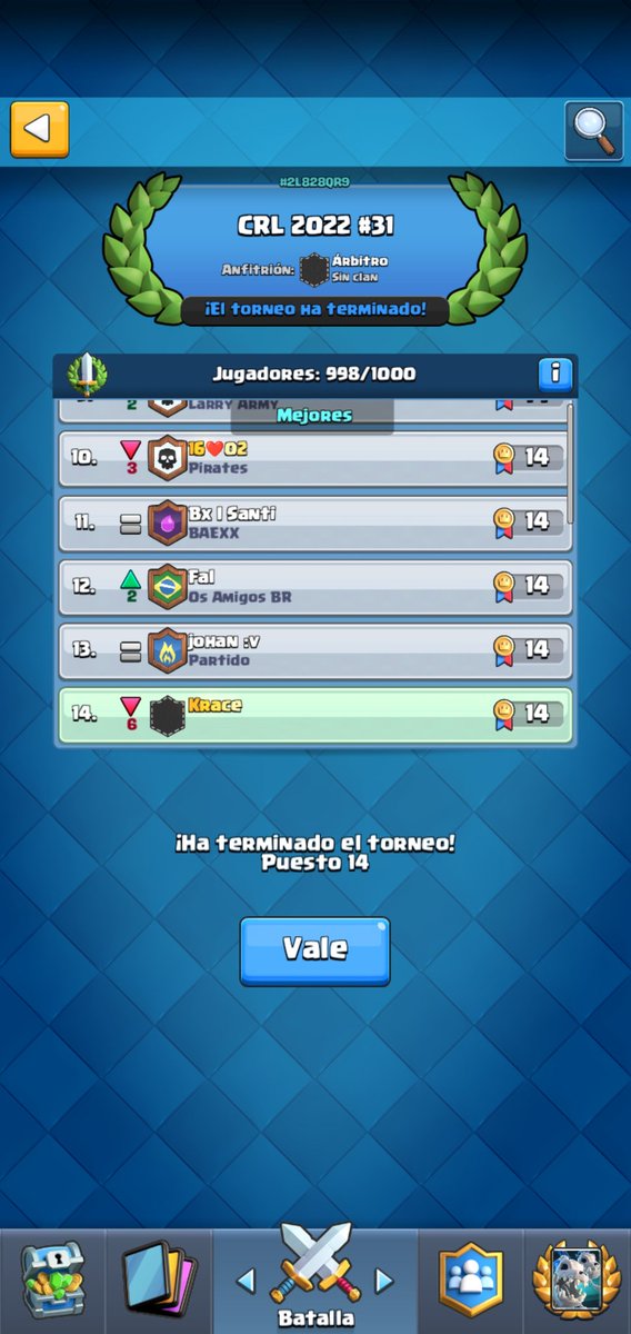 Una pena la posición pero pasamos a fase 2😵‍💫