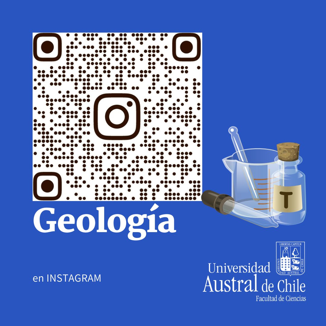 Qué hace un #Geologo?
Qué estudia un Geólogo?
En qué se desarrolla un Geólogo desde la perspectiva de un estudiante de la <a href="/UAustraldeChile/">Universidad Austral de Chile</a>
Te lo podemos mostrar en la cuenta de Intagram escaneando el qr.
<a href="/UAChAdmision/">Uach Admision</a>
#quenadadetengatuspasos
#ciencia