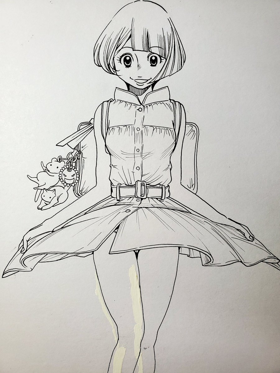 嬉しいことに蔵園人気ですが
紅ハナミズキもどうぞよろしく|ω・)ノ

あとは色を付けたら完成φ(..)
すべて一点ものの色紙、スロパチフェスティバルに並べます
よかったらお迎えください

今日はおすもんプロット作業 