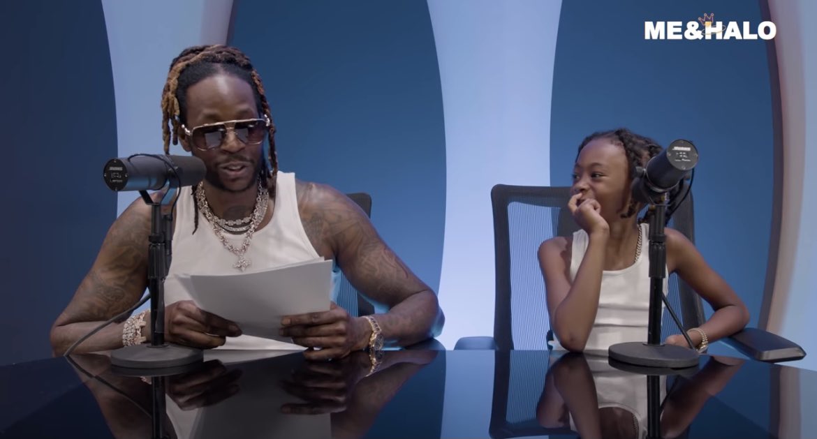 Jules Terpak (@julesterpak) on Twitter photo So <a href="/2chainz/">Tity Boi (2 Chainz)</a> and his 6-year-old son Halo started a podcast together. It’s awesome and the episodes are only about 10 minutes
youtu.be/Cv2laiLzRhA So <a href="/2chainz/">Tity Boi (2 Chainz)</a> and his 6-year-old son Halo started a podcast together. It’s awesome and the episodes are only about 10 minutes
youtu.be/Cv2laiLzRhA