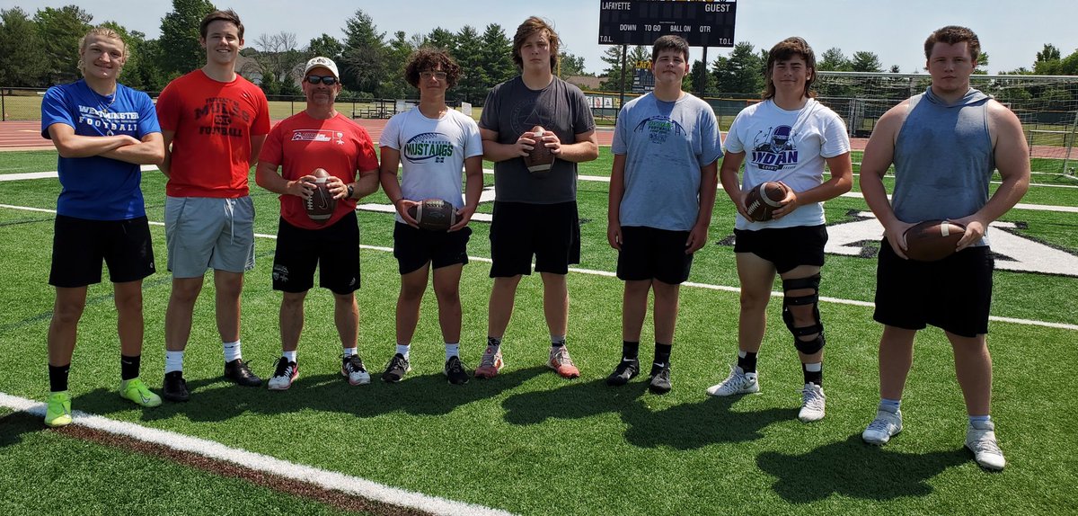 swobo's tweet photo. Great training session today! Got in some work with punters as we get closer to the start of the new season! #TheFactoryJustKeepsOnProducing #RubioFamily https://t.co/XWnz6rImmr