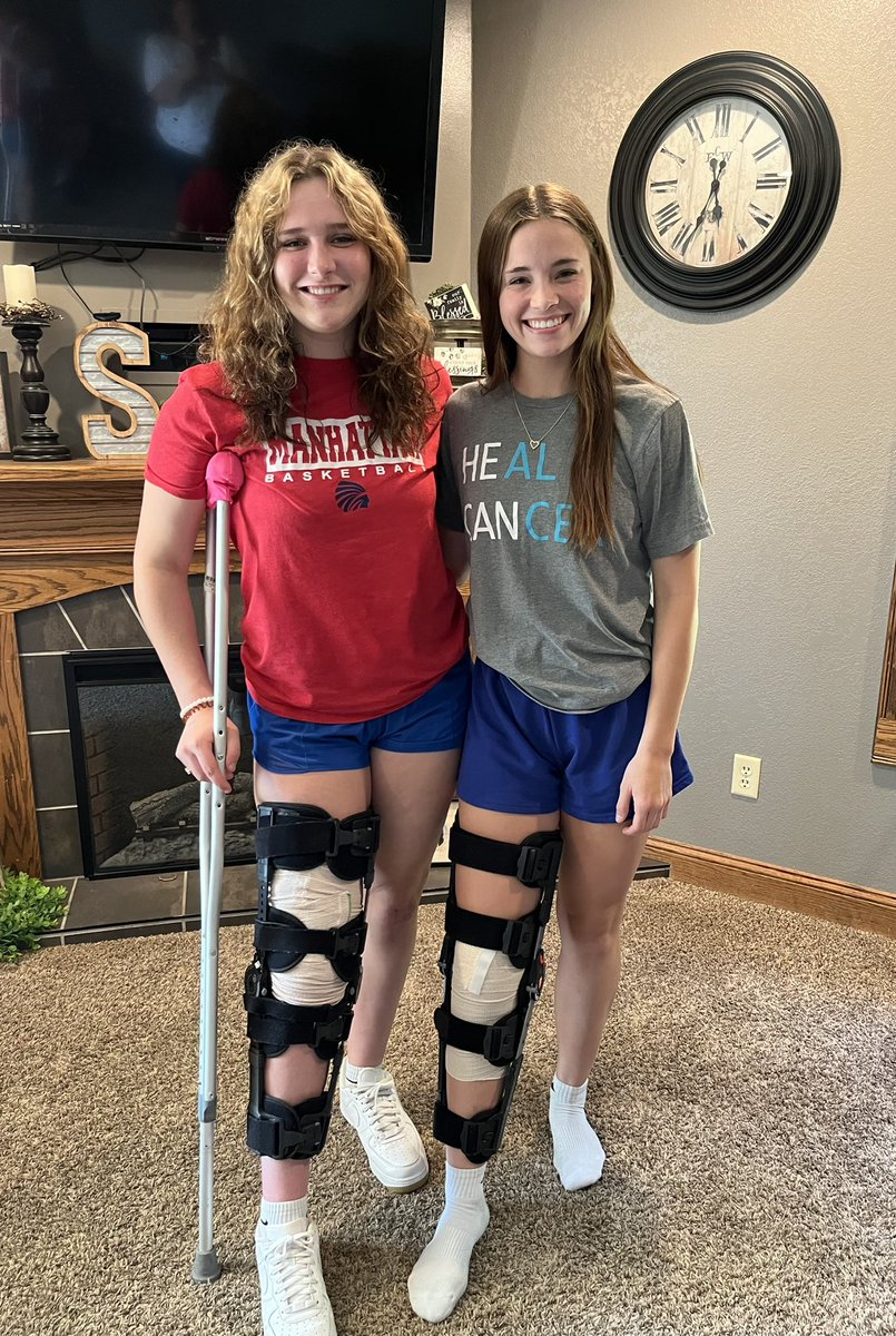 Can’t wait to see 2023 Guard Addison Schletzbaum(@add_s15) and 2023 Forward Paige Chauncey(@ChaunceyPaige) back on the court after a minor setback. #BetterThanBefore💪 #TheLPSisterhood🔴🔵