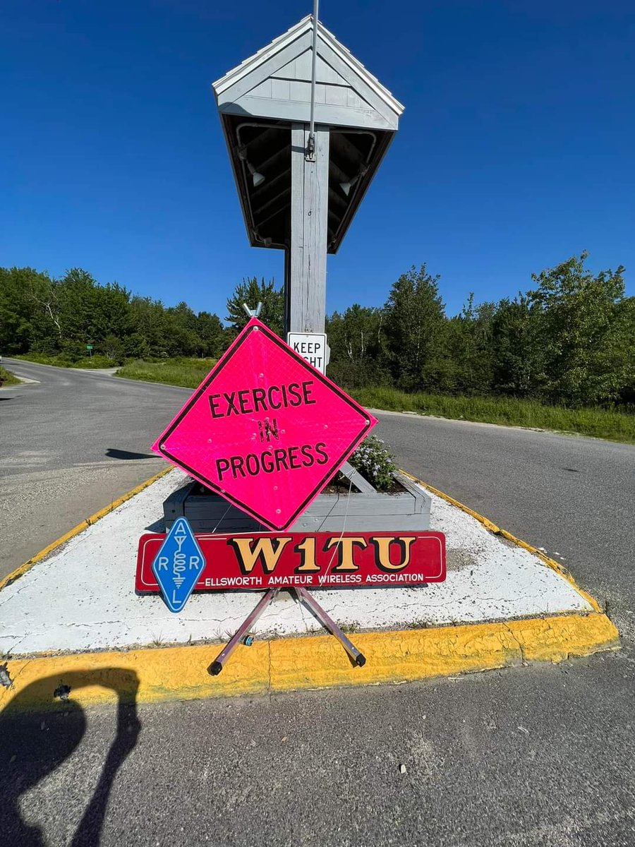 W1TU_EAWA's tweet image. Ellsworth Amateur Wireless Association takes to the airwaves! #ARRLFD