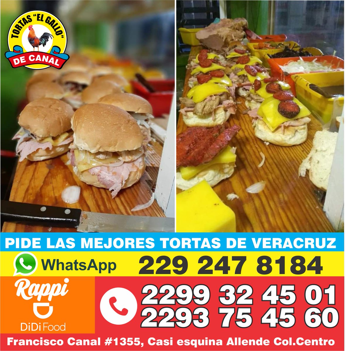 guiaconurbada's tweet photo. ¡¡ ENCUENTRANOS EN RAPPI !!
Escribenos via Whatsapp
😍 🐓 Llámanos al 📱☎️ 2299324501 📱☎️ 2293754560
ó visitamos en nuestra ubicación.
Francisco Canal #1355, casi esquina Allende. 91700 Veracruz, Veracruz de Ignacio de la Llave, México https://t.co/WEU1FbKwtg