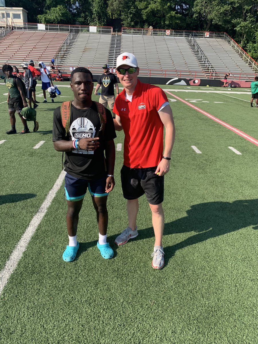 Had A Good Camp at Southeast Missouri State University❤️‍🔥‼️ <a href="/nester_nick/">Nick Nester</a> <a href="/CoachKTJ/">Kevin Jones</a>  <a href="/DrudikJd/">Justin Drudik</a> <a href="/Coach_MJBunch/">Madison Bunch</a> <a href="/SEMOfootball/">SEMO Football</a>