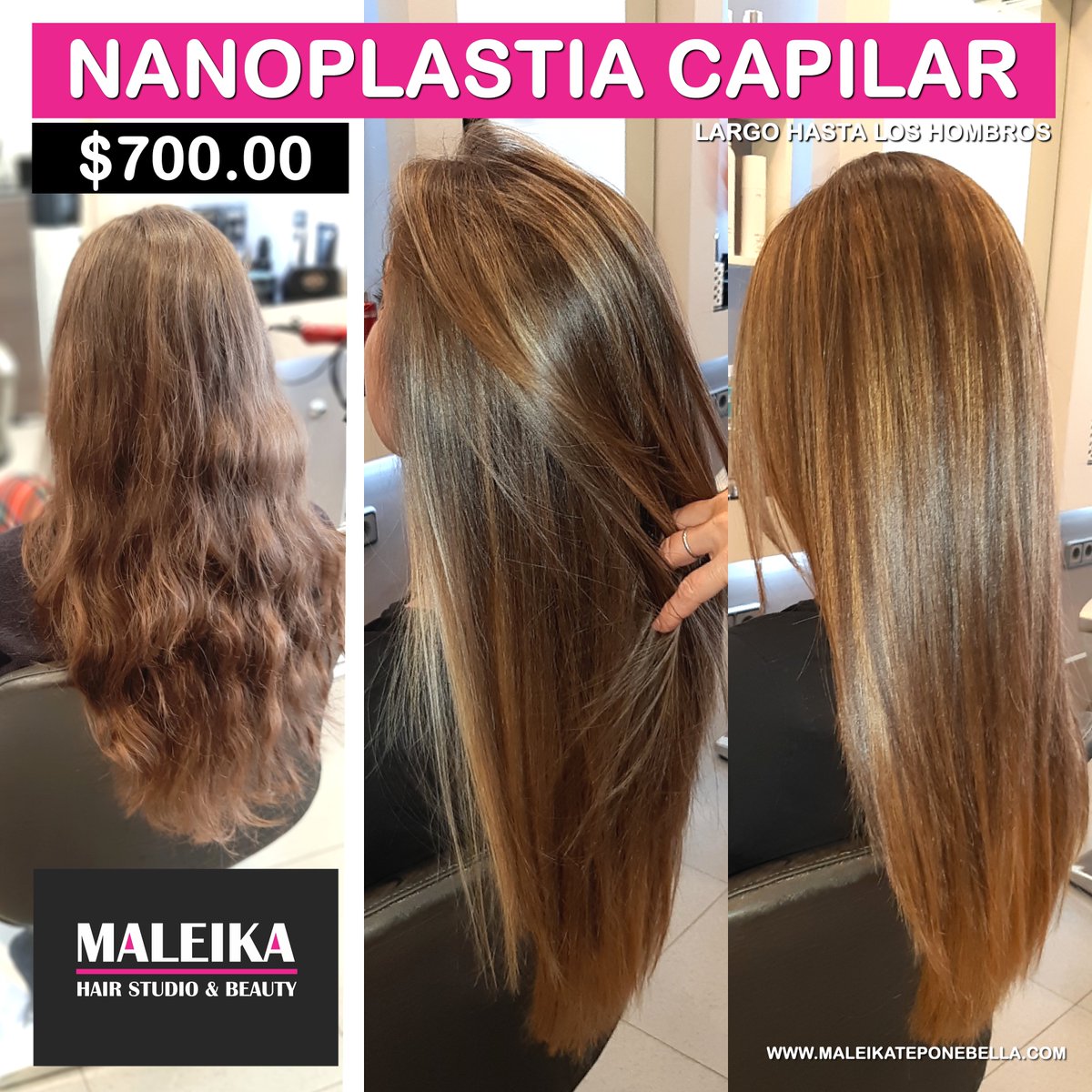 guiaconurbada's tweet photo. LA NANOPLASTIA CAPILAR es el tratamiento que mejorará, por mucho, tu salud capilar.
Beneficios:
✅Baja el frizz en un 90%
✅Da brillo y sedosidad
✅Reestructura tu cabello
✅Ideal para cabellos procesados
Cita vía whatsapp al 📲 2291542289
Como llegar 🎯 https://t.co/9Yz0LZBwPT https://t.co/cpm7tYuFv9