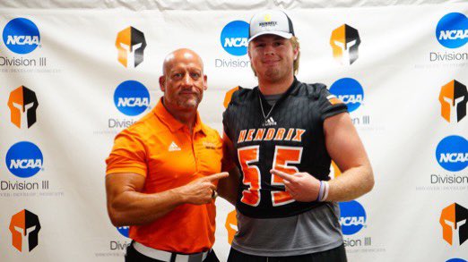 After a great visit and talk with <a href="/RussHeidiSLC/">Russ and Heidi Phillips🏈</a> I am blessed to have received my first offer to play football for <a href="/HendrixFootball/">#WeAreWarriors</a> <a href="/Coach_Hutch68/">Richard Hutchings</a> <a href="/BKCometfootball/">Bishop Kelley Football</a>