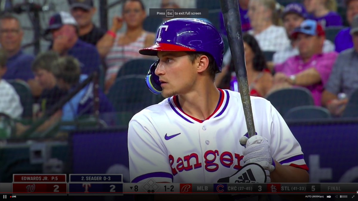 danymarica's tweet photo. Throwback threads (1972 unis)βΎοΈβ€οΈπ€π
Best uniform in baseball.
WHAT. A. GAME.
#StraightUpTX #TexasRangers #Texas #Rangers #Throwback #ThrowbackUniforms #ThrowbackUnis https://t.co/DdYgMHaSOy