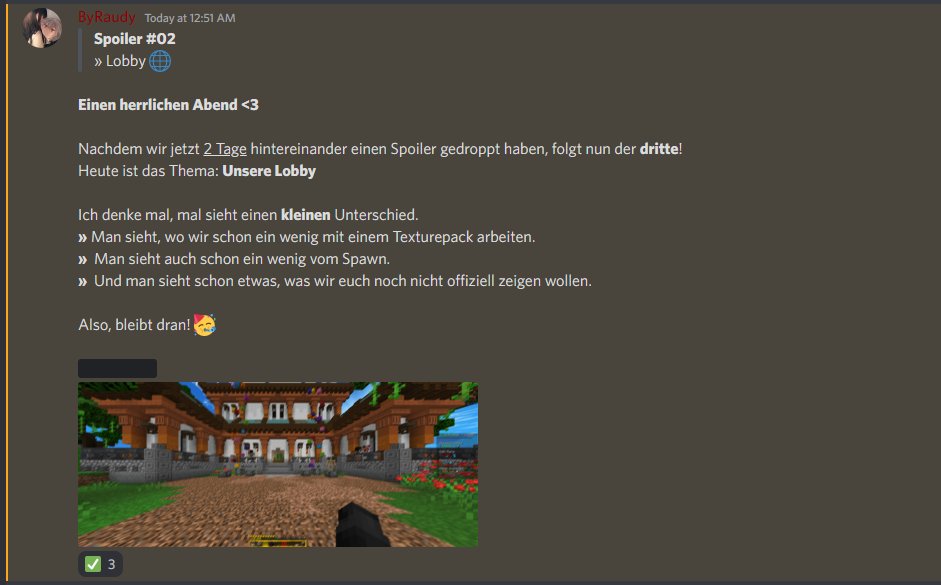 TimeNationNET's tweet image. Auch der dritte Tag ist ein Spoiler Tag. 😜