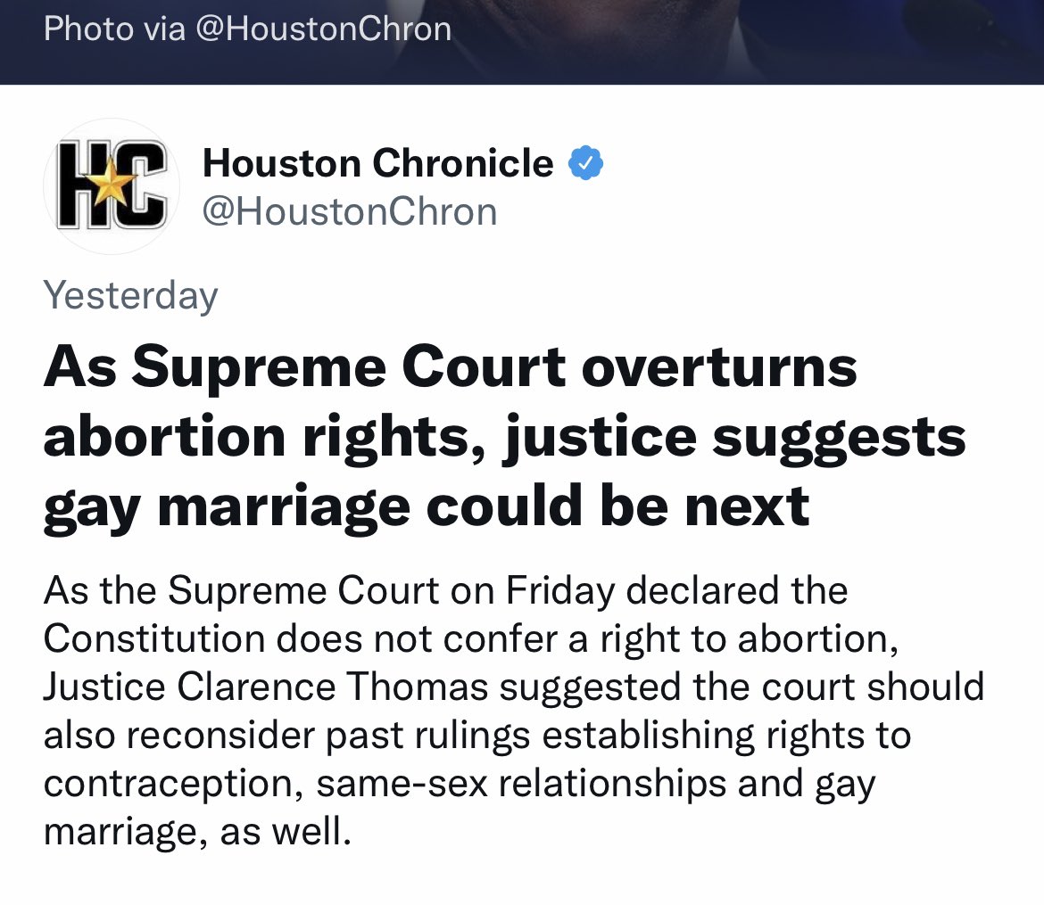 Who ever went from #Abortionban to help those vulnerable live to Gay Rights needs to get out of the reporting