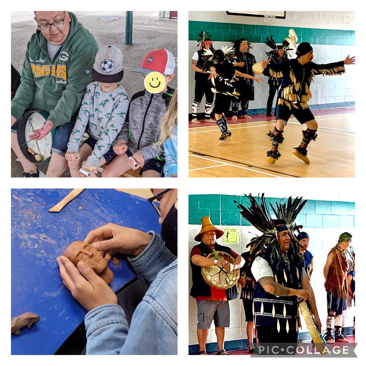 On National Indigenous Peoples Day, Brentwood students engaged in cultural activities led by distinguished members of the WSANEC community, along with a performance by the Qu’utsun Tzinquaw dance group. It was a great day of learning, reflecting and celebrating. #sd63schools