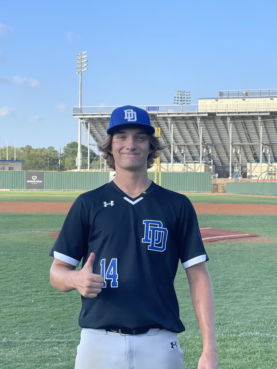 FiveToolTexas's tweet image. F: @DulinsDodgers TX 2024 Smith 7, One Percent Academy Jays 4
PoG: @KadenKnight20 1-2, 3B, 2 RBI, R | 6 IP, 4 ER, 2 BB, 4K