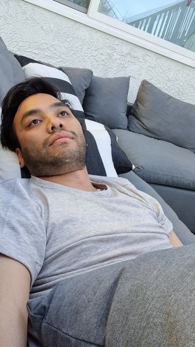 GiggukAZ's tweet photo. Damn this is a comfy sofa. I am not getting up from this sofa. You cannot remove me from this sofa. I am now one with the sofa. I am now part man part sofa. https://t.co/MYnzwUiZ1M