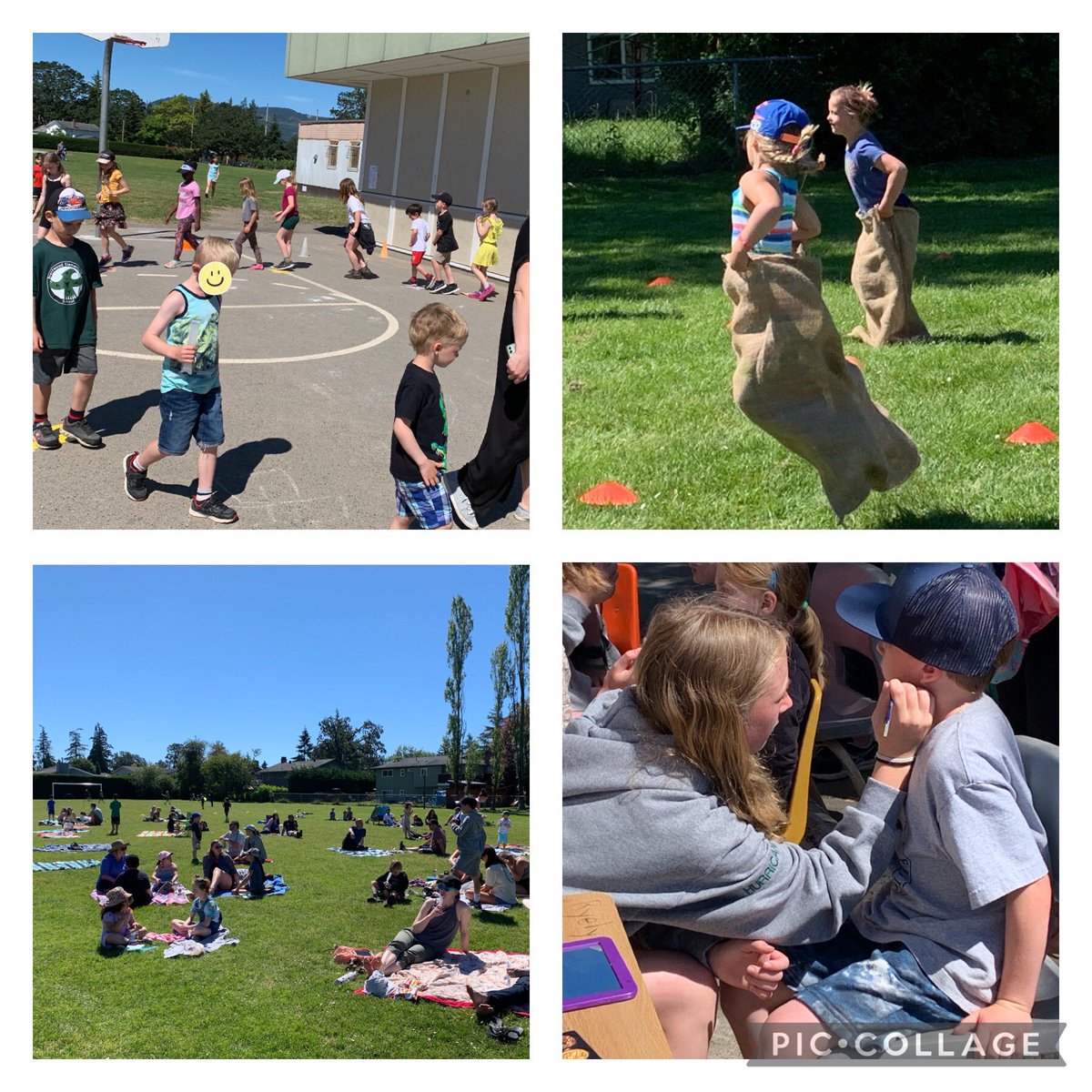 Friday Fun Day fun! Great day of games, face painting, bubbles and of course dancing! Sun was shining bright and laughter was heard everywhere. Thank you to @brentwoodpac for organizing the concession and fun lunch. Thank you to @FairwayMarket for donating oranges. @sd63schools