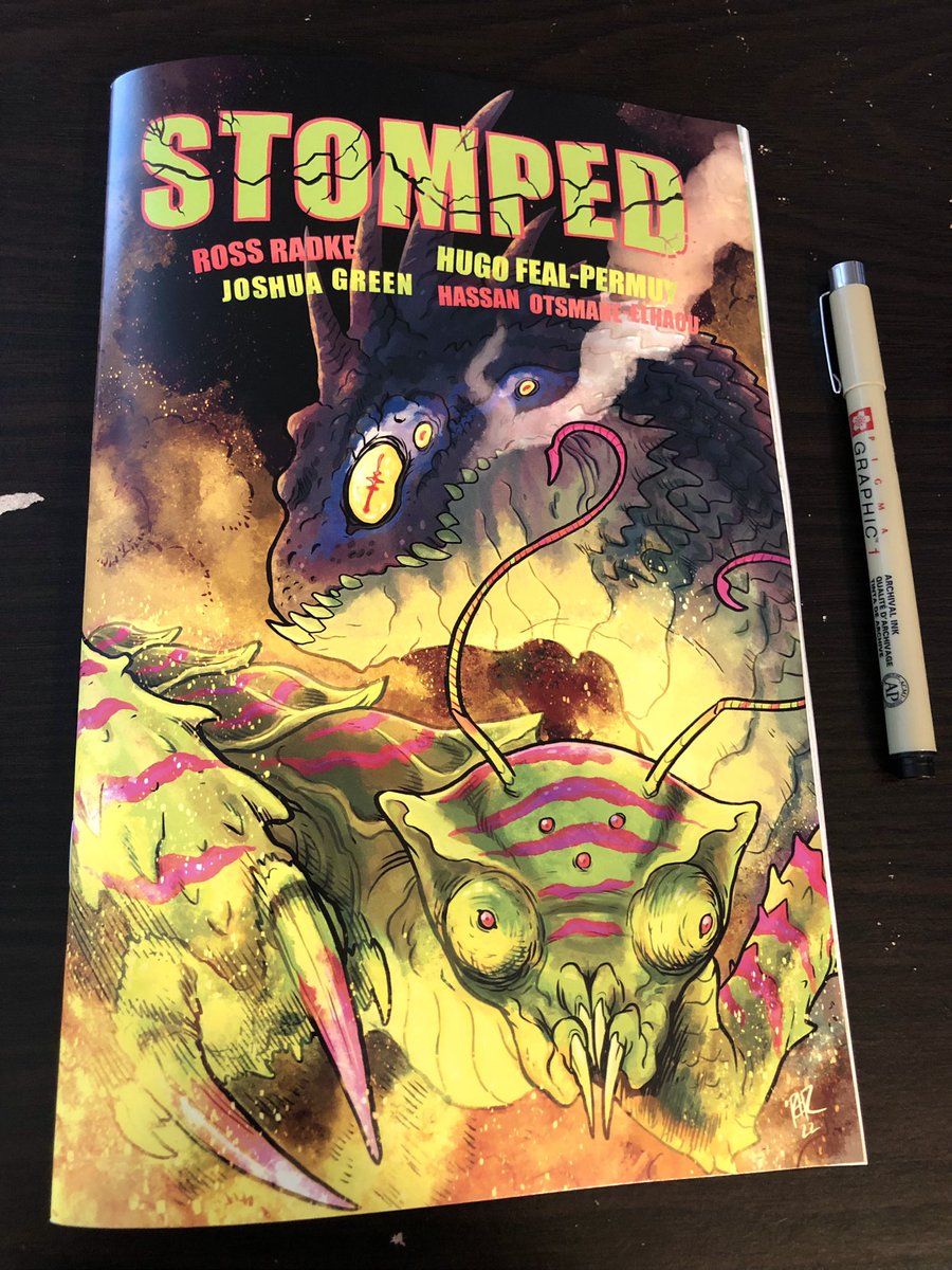 Going to try to get the rest of the Stomped Kickstarter rewards packaged this weekend and sent out next week. I decided ship them all at the same time and it's taken longer than I'd hoped. Thank you everyone for your patience!