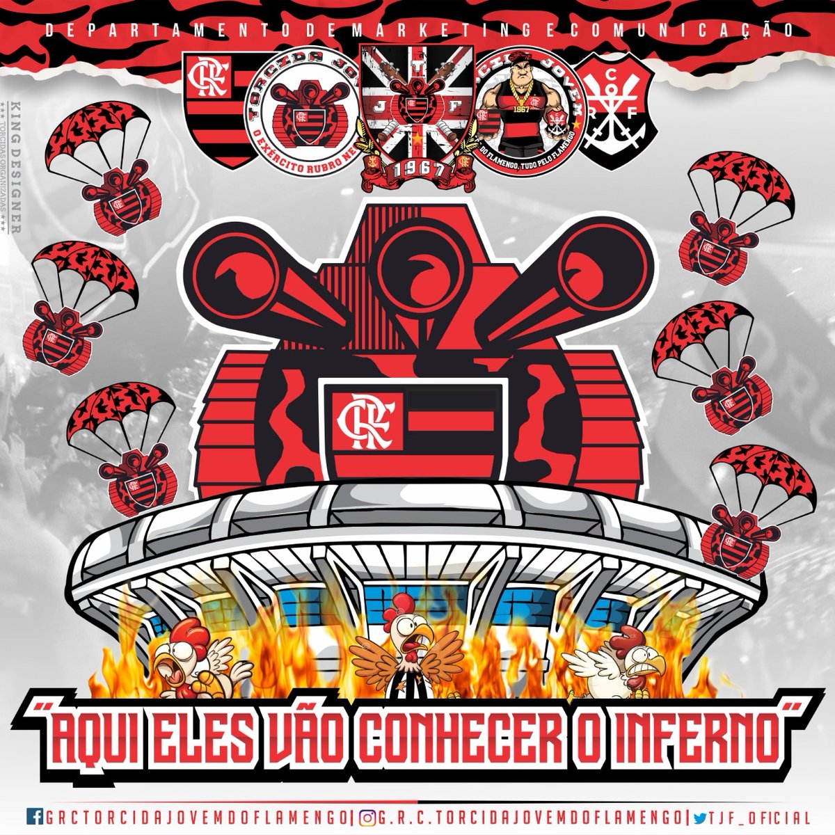 Estamos esperando por vocês...

Sejam Mal-vindos!

Pode vir todo mundo, eu não temo ninguém!!!!

#voltajovemfla #fechadocomatjf