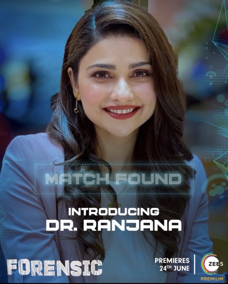 I watched #forensic 
So guys I recommend you to watch it 
Prachi did amazing role and one of her best roles ever 
such a great performance 
Congratulations <a href="/ItsPrachiDesai/">Prachi Desai</a> 
So proud 🔥✌️