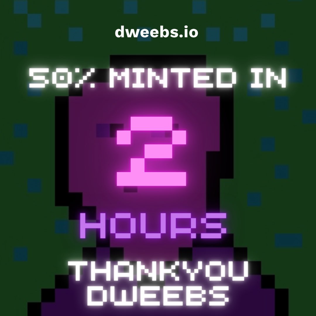 🙏🏽

dweebs.io/mint