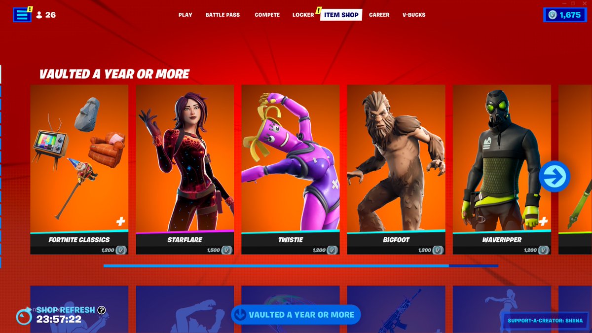 FORTNITE CLASSICS, Fortnite Skin