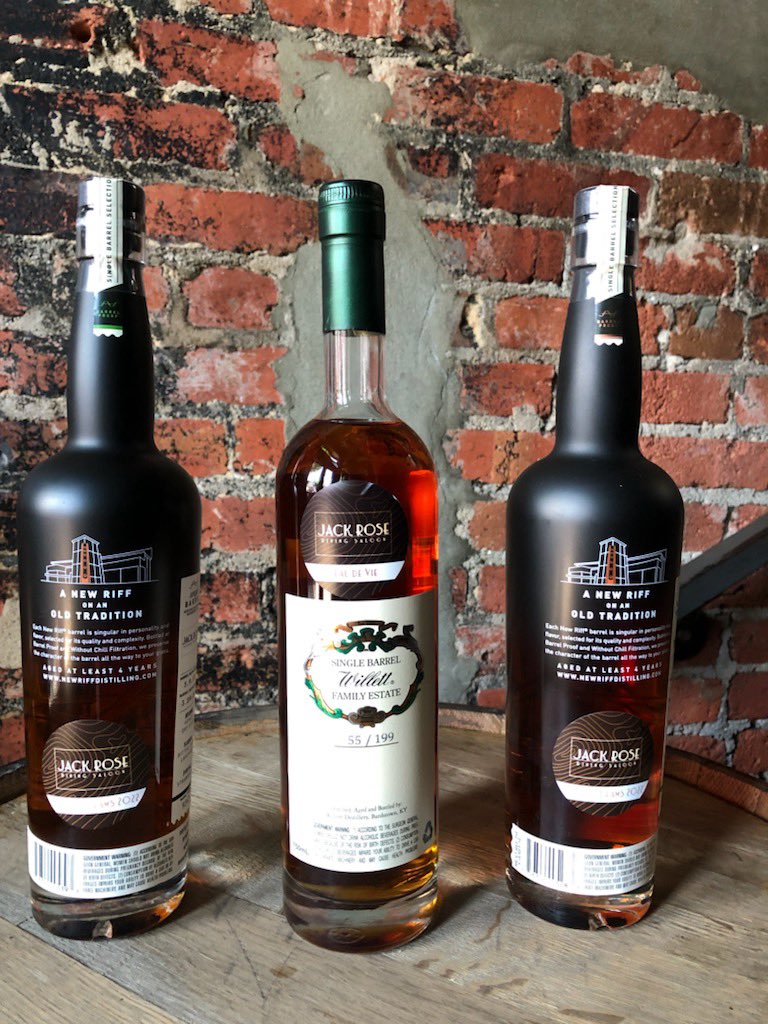 Didn’t snag tickets to tomorrow’s #PremierDrams? You can still buy some of our exclusive single barrels we’ll be debuting! We’ve got two exclusive JRDS trios in honor of our annual whisk(e)y festival (and you don’t need to have tickets to buy ‘em): exploretock.com/jackrosedining…