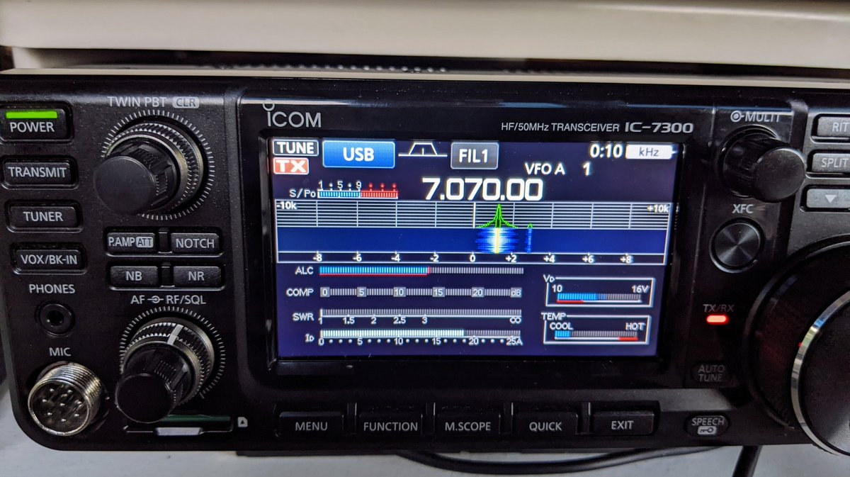 W1TU_EAWA's tweet image. PSK-31 coming at ya! #ARRLFD
