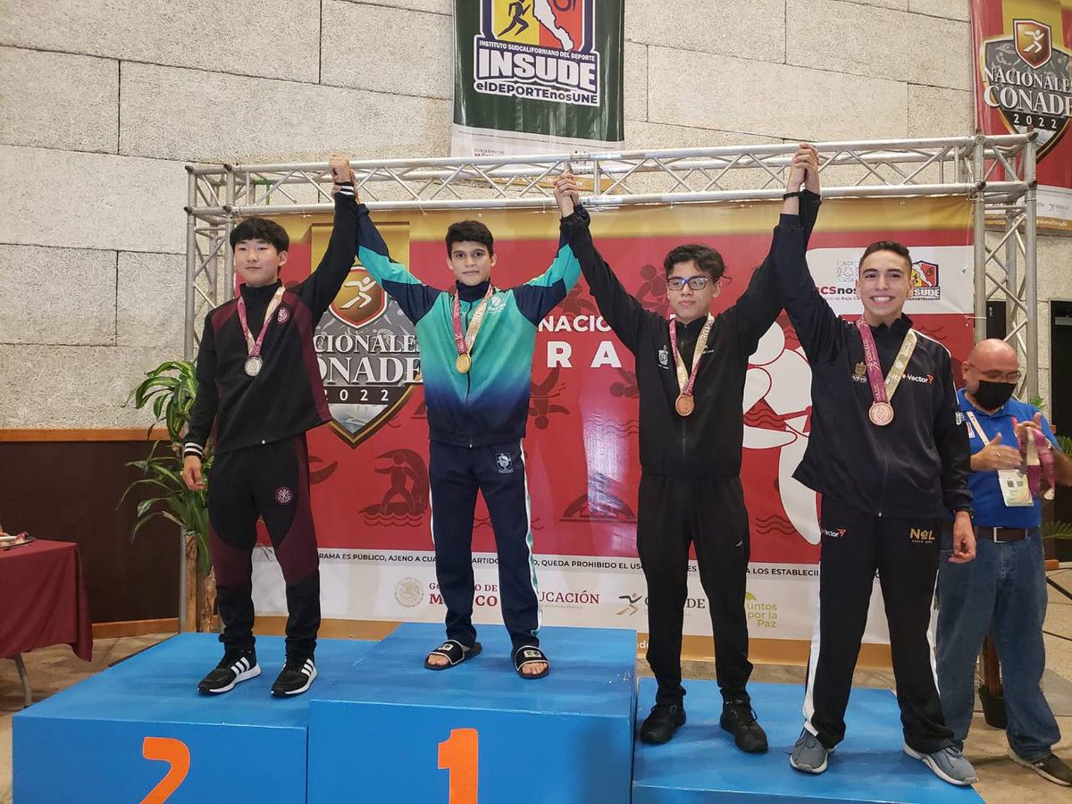 GobYucatan's tweet photo. Muchas felicidades al yucateco Gabriel Galaz por haber obtenido la medalla de 🥇 en la disciplina de #Karate, en la modalidad de kumite, durante los Nacionales @CONADE 2022. ¡Qué orgullo para #Yucatán! https://t.co/rB5Mojy89k