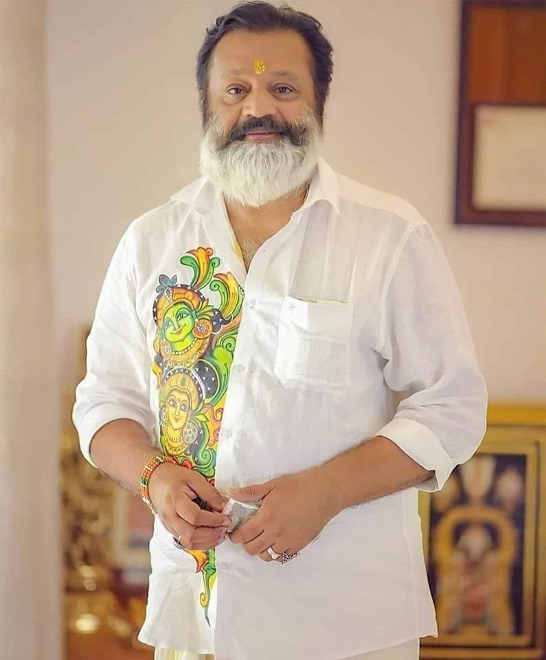 Mohanlal's tweet photo. Happy Birthday Dear Suresh Gopi
@TheSureshGopi https://t.co/Hfrx2rMCeQ