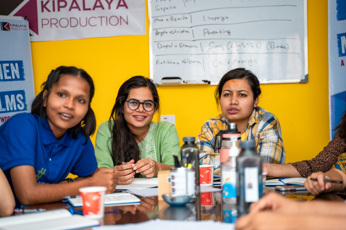 PlanNepal's tweet photo. #WomenMakeFilms is back!
Women make films: a documentary film workshop organized by Plan International Nepal and @kipalayaproduction, supported by the @nepalfilm and AND Network.
#EqualReresentation #GenderEquality #GirlsGetEqual https://t.co/geqU0GGqi5
