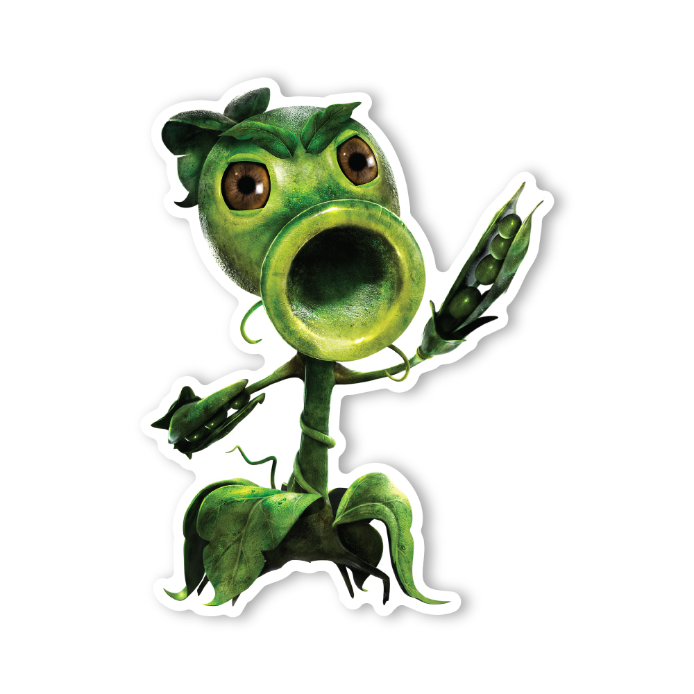 Death Battle Bot on Twitter "DEATH BATTLE! Roger Smith VS Peashooter"