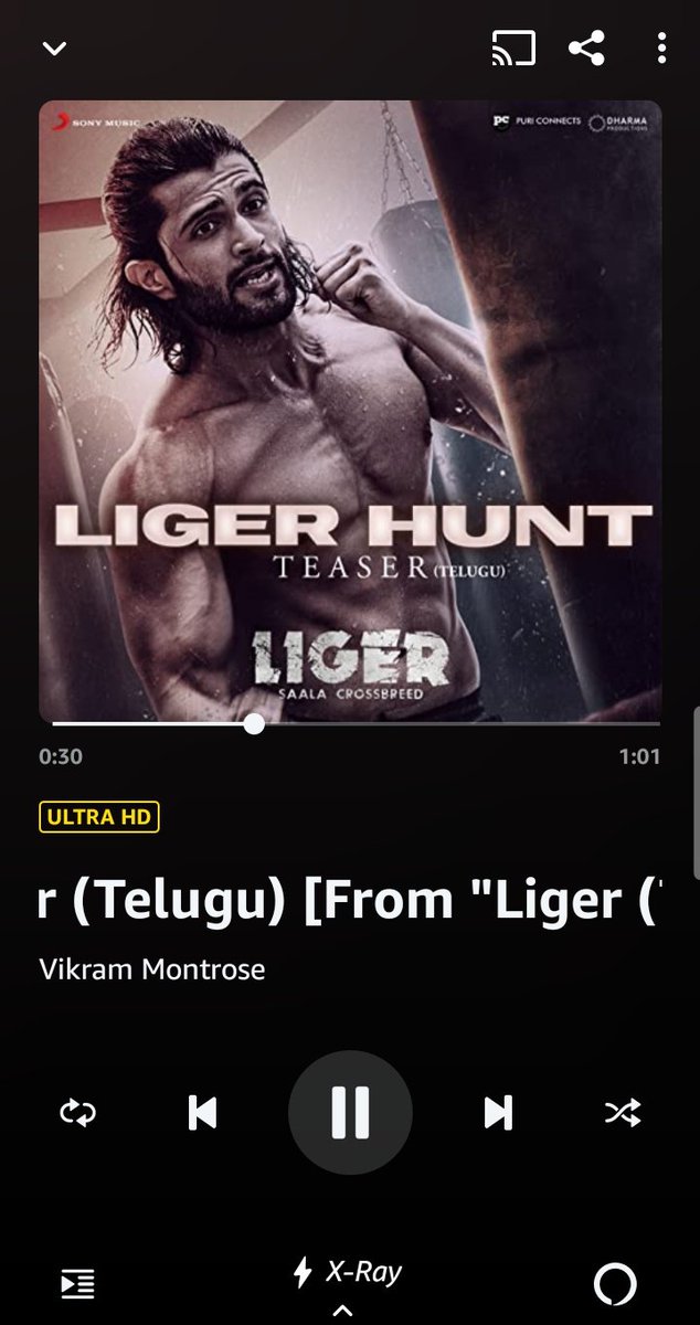 🔥🎶🎧
#Liger
Emi undhi asalu mass #LigerHunt⚡🔥 #LigerHuntsFromAug25th