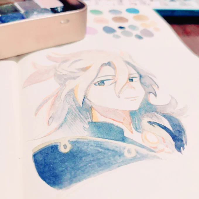 Watercolor bedooo 