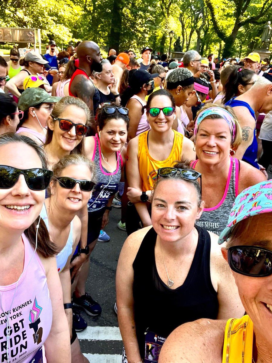 “Never be bullied into silence. Never allow yourself to be made a victim. Accept no one’s definition of your life; define yourself.” 

#nyrr #nycpride #Pride2022