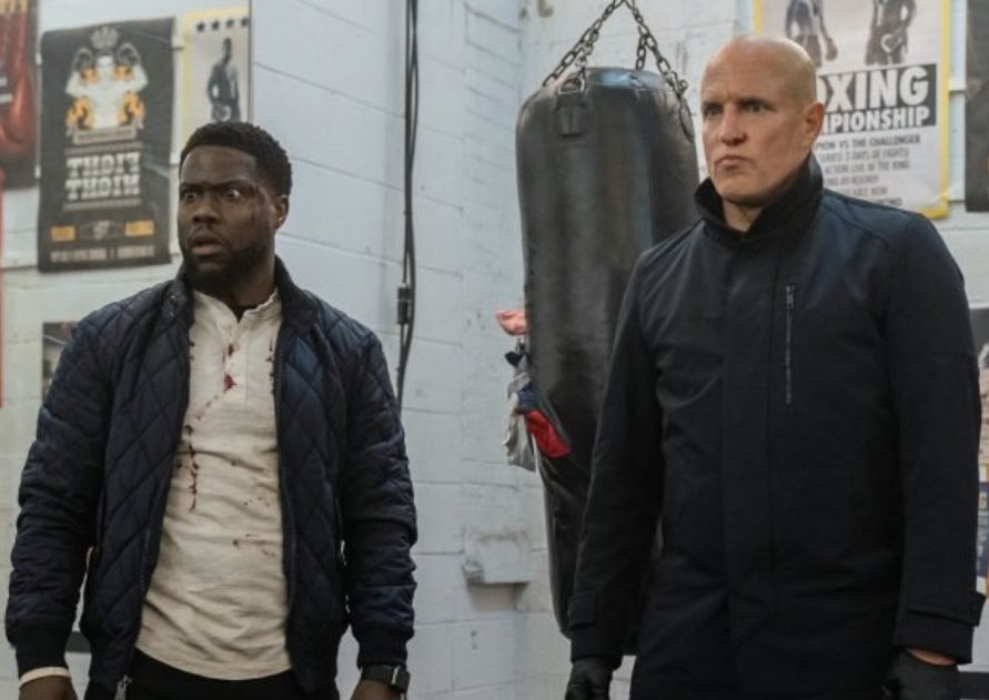 kayteecrawford's tweet photo. Watching #TheManFromToronto and my 11yo came in and asked if @WoodyHarrelson was Dom Toretto 🥴 RIP my youth. https://t.co/37m0u0xUyV