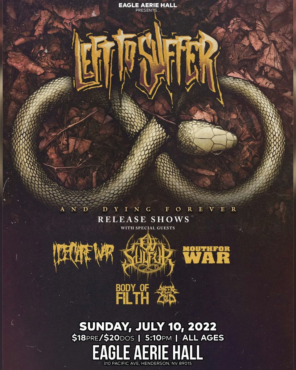 We have 2 shows this July, come hangout with us!