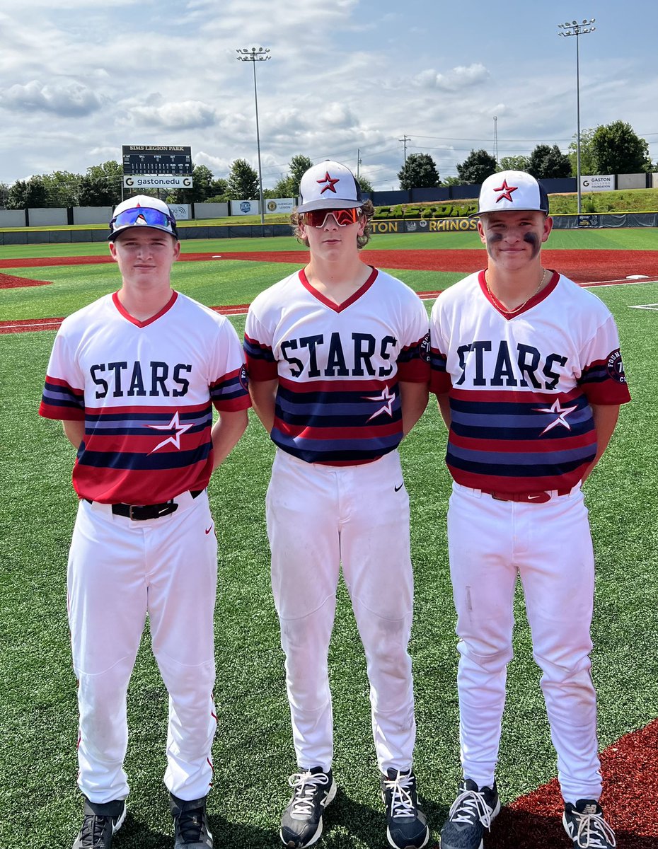 STARS Baseball (@starsbaseballva) on Twitter photo Stars 2024 Sisk win game 2 @pg_Coastal Elite Championship 8-0. Arms <a href="/TyRuss58/">Tyler Russ</a>; <a href="/RyMorgan37/">Riley Morgan</a>; <a href="/Tyler_AB48/">Tyler Bassett</a> & <a href="/JacobBradshaw22/">Jacob Bradshaw</a> dominated on the bump.Β Β Big bats from <a href="/jfeehery_24/">Jack Feehery</a> (2B, 1B); <a href="/ConnorAdair8/">Connor Adair</a> (2B); <a href="/Mcclellan2Alex/">Alex_Mcclellan2</a> (3-3) Stars 2024 Sisk win game 2 @pg_Coastal Elite Championship 8-0. Arms <a href="/TyRuss58/">Tyler Russ</a>; <a href="/RyMorgan37/">Riley Morgan</a>; <a href="/Tyler_AB48/">Tyler Bassett</a> & <a href="/JacobBradshaw22/">Jacob Bradshaw</a> dominated on the bump.Β Β Big bats from <a href="/jfeehery_24/">Jack Feehery</a> (2B, 1B); <a href="/ConnorAdair8/">Connor Adair</a> (2B); <a href="/Mcclellan2Alex/">Alex_Mcclellan2</a> (3-3)