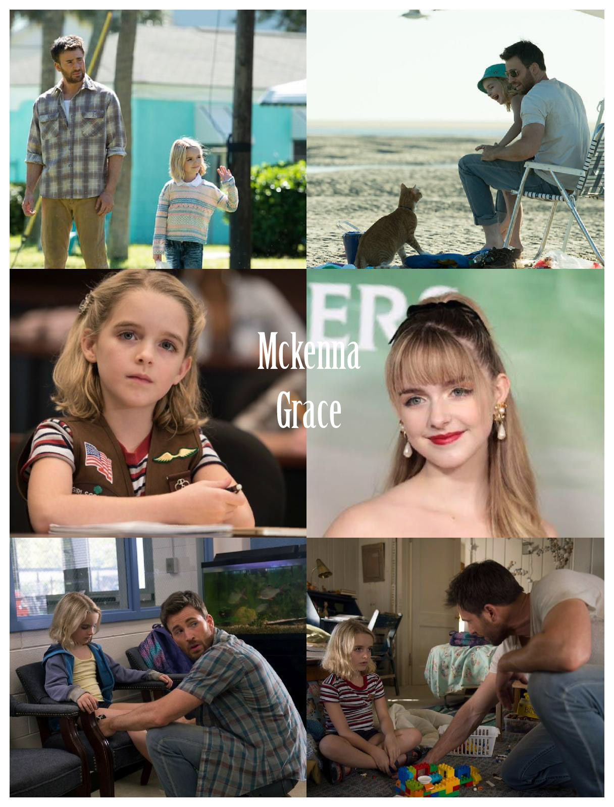 Happy Birthday  Mckenna Grace 16 Year Gified 2017 Chris Evans 