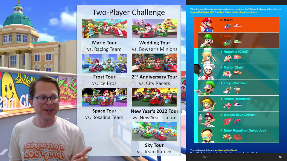 Come explore the history of the 2-Player Challenge event in #MarioKartTour along with this week's Token Shop #PipePulls! Let's empty the token pipe in the Metropolitan Tour! 😀 youtu.be/RLcBbnk7kg8