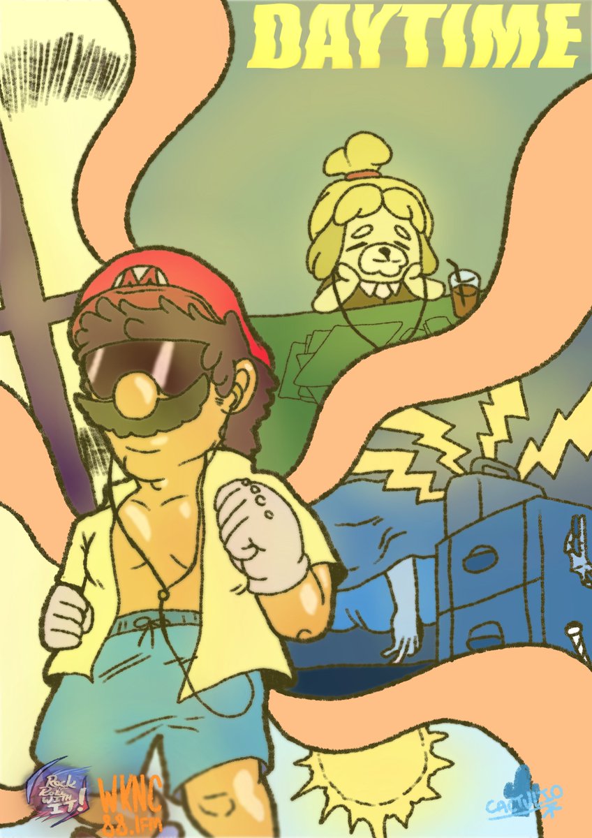CACTULIO's tweet photo. Hey! Rock N' Roll With It, the prelocal to Just Roll With It 2022 had me do these awesome WKNC based posters with smash characters! I hope these encourage you to buy one! (Or all of them haha y'know thats pretty cool) Make sure to come on out to the event and enjoy the community! https://t.co/7XKN4vmYLS