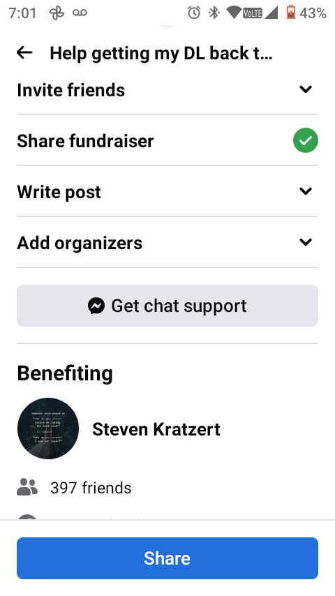 StevenKratzert's tweet photo. @TheRock @KevinHart4real you guys have millions of followers if you could just share this for me I'm sure it will get noticed just a share is all I ask from one of your biggest fans since attitude era and paper soldiers. Thanks I hope this reaches you. If u see this share please https://t.co/QpK7hEcyCb