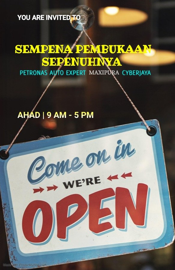 rozali53's tweet image. #BMF GROUP BISNES UMAT ISLAM TERBESAR DI MALAYSIA
Siti Nur Hafiza Rozali  · Thought that the group would like this

Pusat Servis Kenderaan, Tayar &amp;amp; Aircond - Maxipura Cyberjaya  · [#openning] - PEMBUKAAN SEPENUHNYA PADA AHAD SEMPENA PEMBUKAAN RASMI