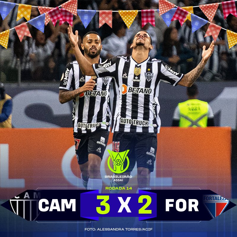 Brasileirão Assaí on Twitter "Ai, credo! O atletico virou mais uma