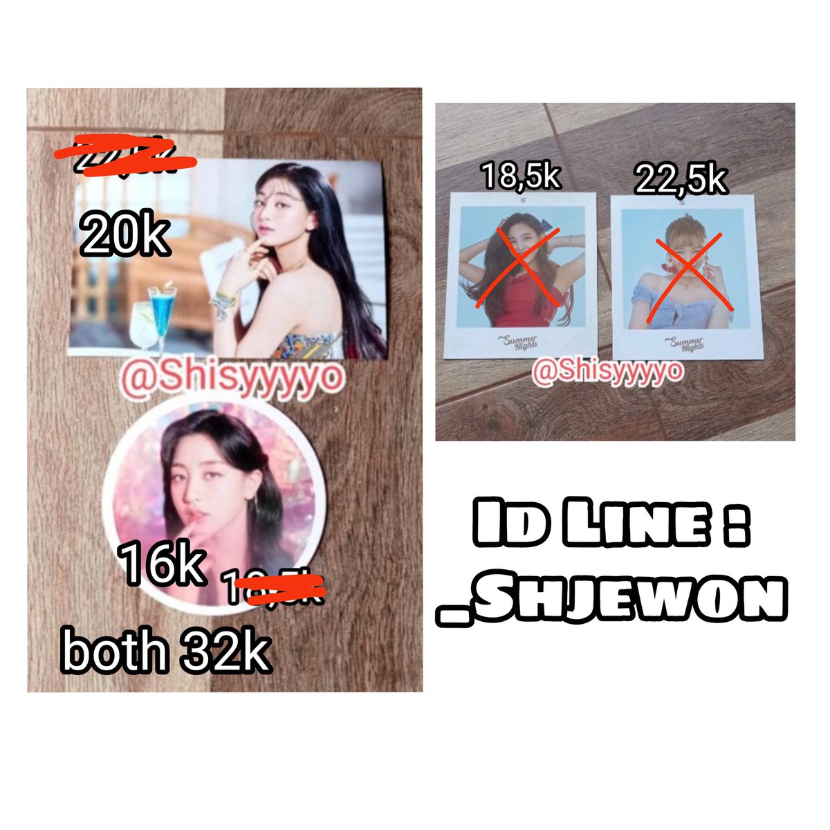 WTS Photocard Twice Jihyo, album preloved Twice, coaster Jihyo, tasting card Jihyo tol. 
📍Dom tangerang, ina📍
•Shopee free ongkir
•Sudah termasuk adm+packing
•Setiap beli 1 album/3 photocard, free post card m&amp;m (pilih member) 
•Boleh nego tipis ya~~

Help RT/like 🙏, tysm.